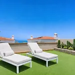 Апартаменты Adults Only Luxury Terrace Sunset Pool & Partial Sea View Пуэрто-де-Сантьяго